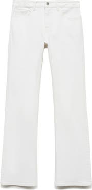 MANGO Fiona Mid Rise Flare Jeans