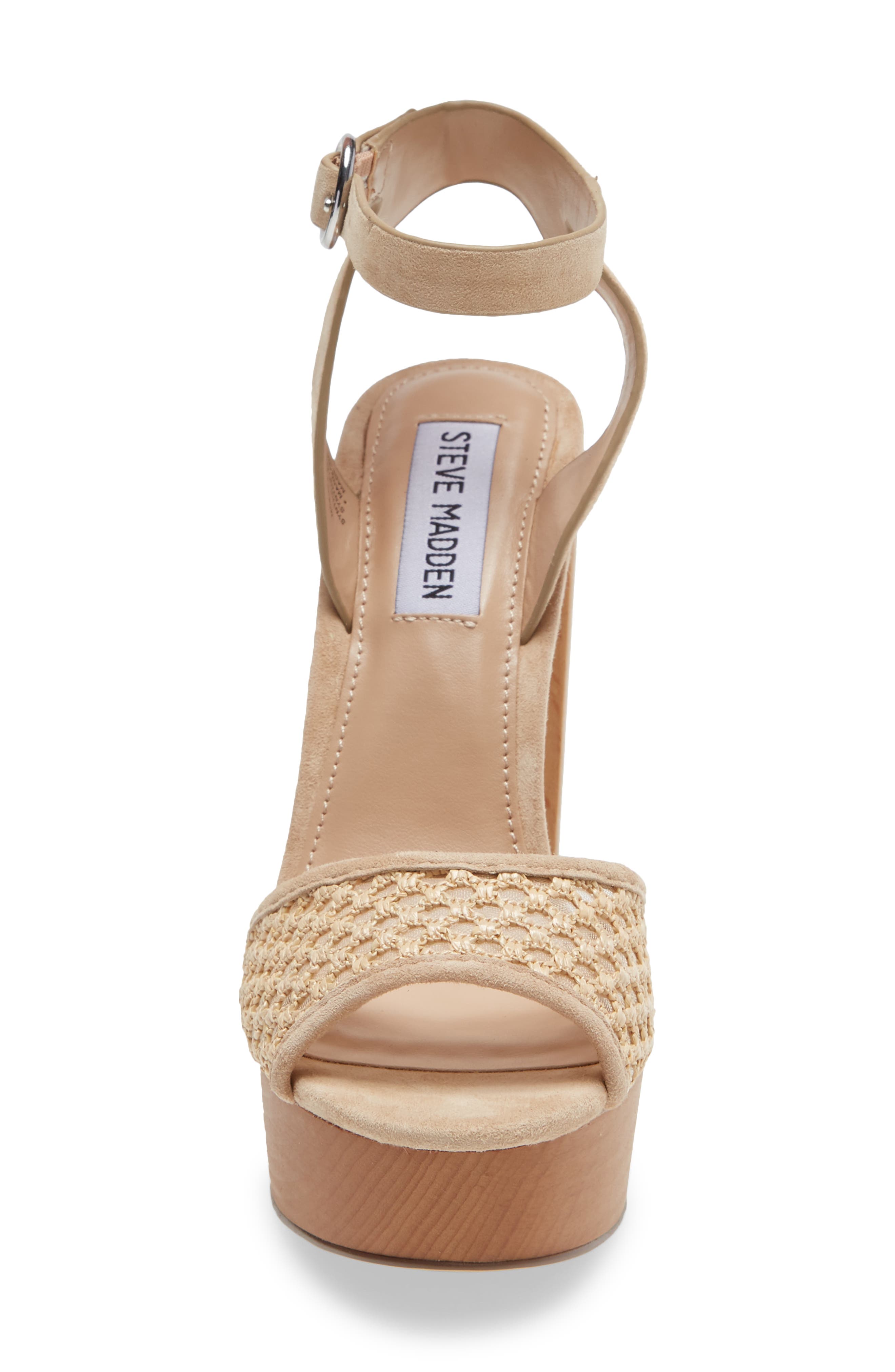 Steve Madden McKinley Platform Block Heel Sandal, Alternate, color, 