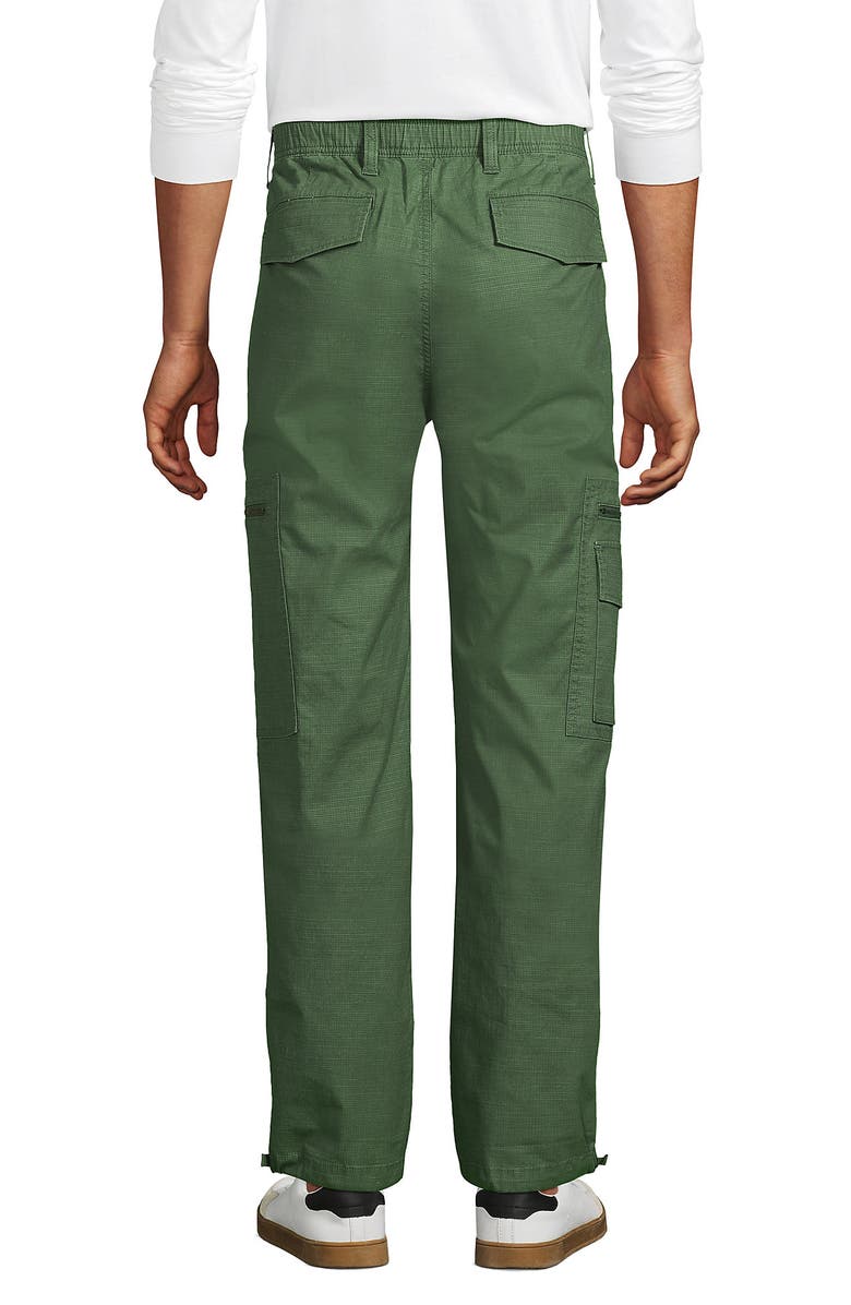 Lands' End Ripstop Parachute Cargo Pants, Alternate, color, Estate Green
