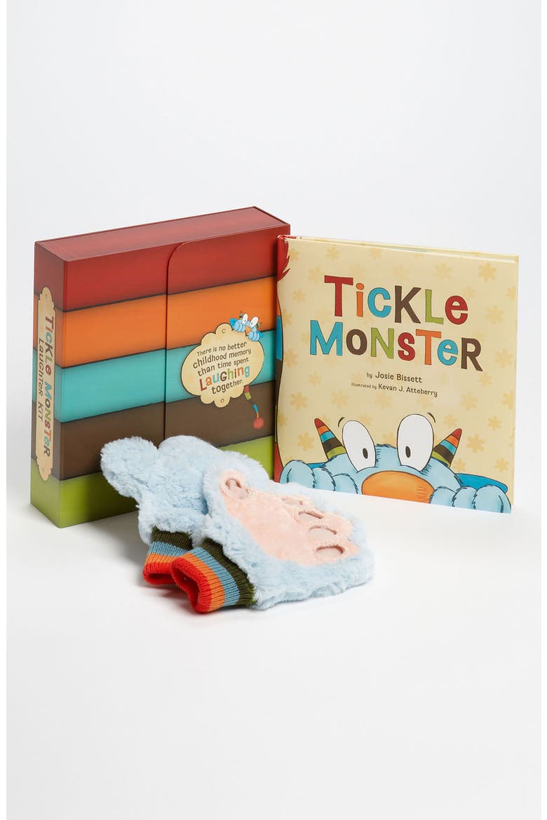 Josie Bissett 'Tickle Monster' Book Kit, Main, color, BLUE