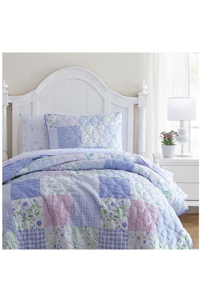 Parker Patchwork Quilt Set, Alternate, color, HEATHER PURPLE