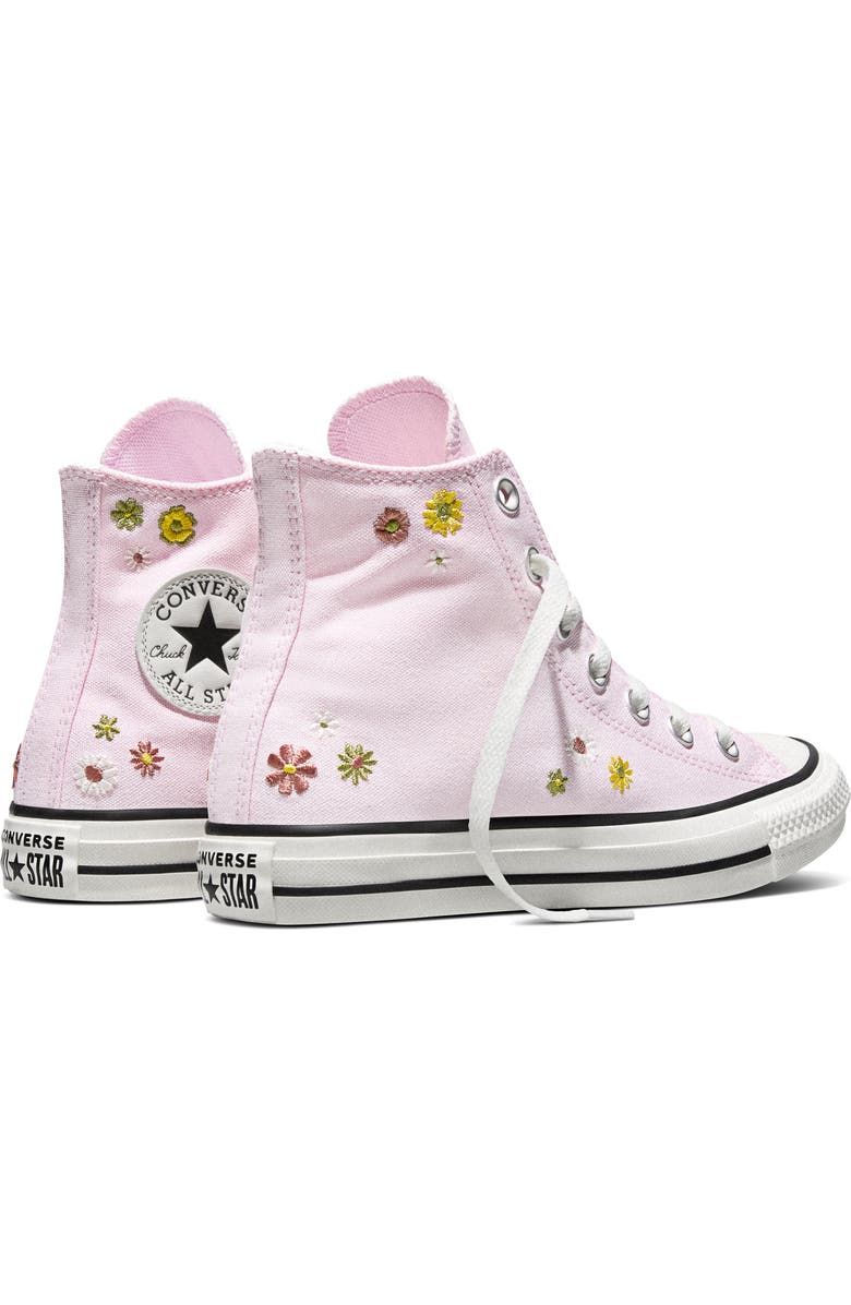 Converse Gender Inclusive Chuck Taylor All Star Floral Embroidered Canvas High Top Sneaker, Alternate, color, New Found Bloom/ In The Weeds