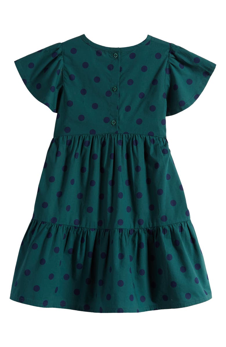 Tucker + Tate Kids' Polka Dot Flutter Sleeve Dress, Alternate, color, 