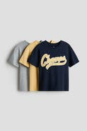 H&M 3-pack Cotton T-shirts