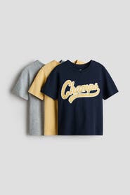 H&M 3-pack Cotton T-shirts
