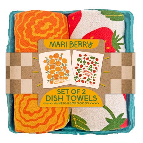 The Neighborgoods Mari Berry - Dish Towel Set of 2  product