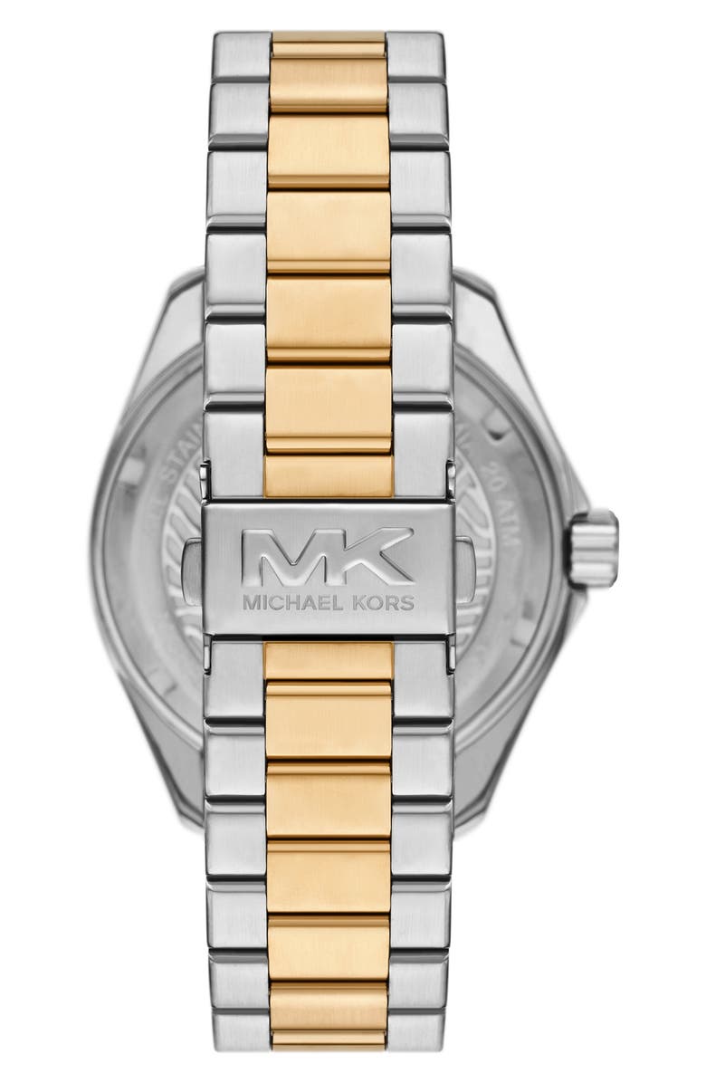 Michael Kors Maritime Quartz Stainless Steel Bracelet Watch, 42mm, Alternate, color, Stainless Steel