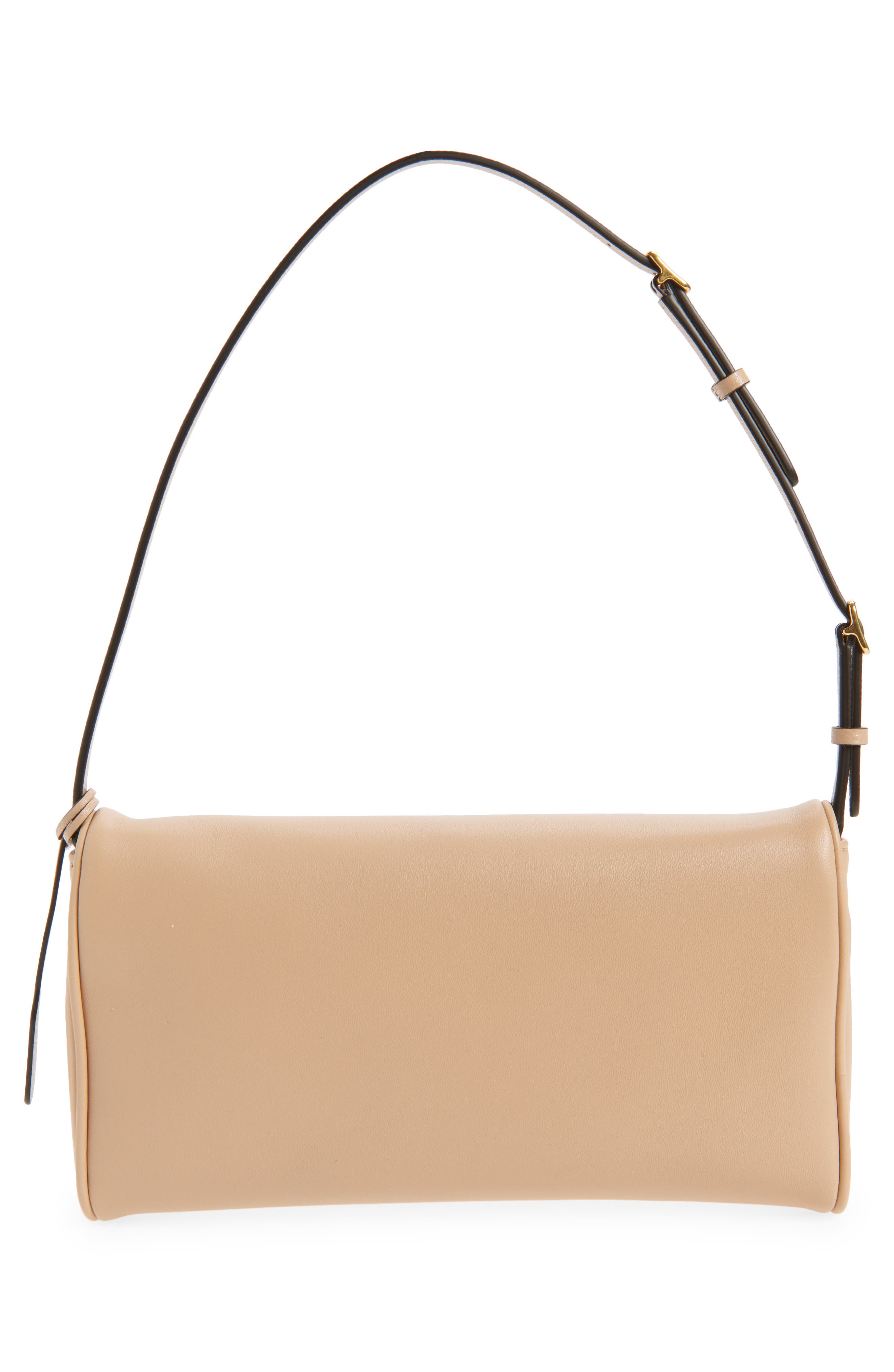 Small DeVain Leather Shoulder Bag, Alternate, color, ROSE
