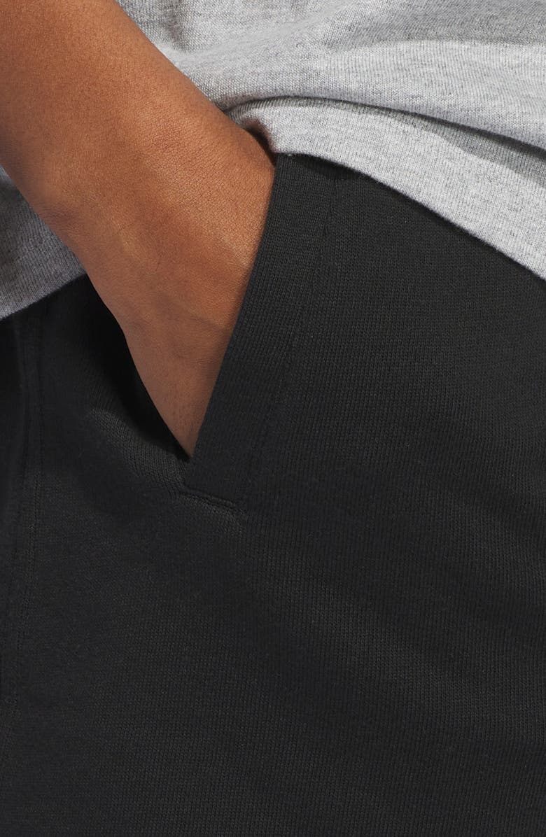 adidas Originals Essentials Trefoil Logo Shorts, Alternate, color, Black