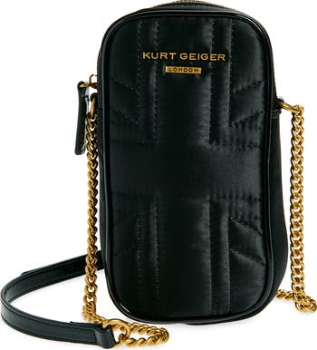 Moon Quilted Crossbody Bag