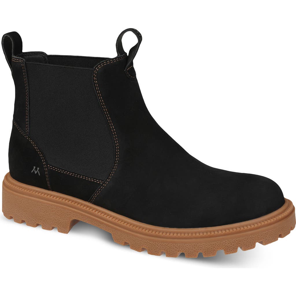 Mykos Marcus Lug Sole Boot In Black