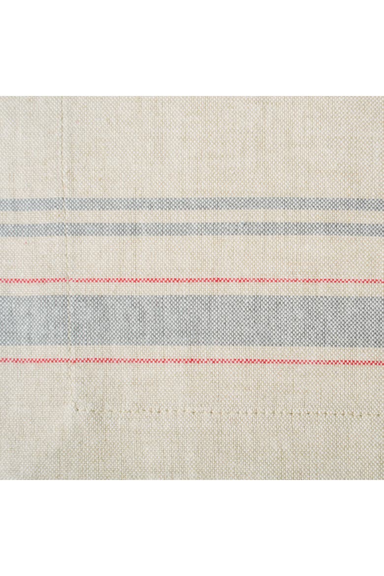 French Stripe Placemat Set/6, Alternate, color, Gray