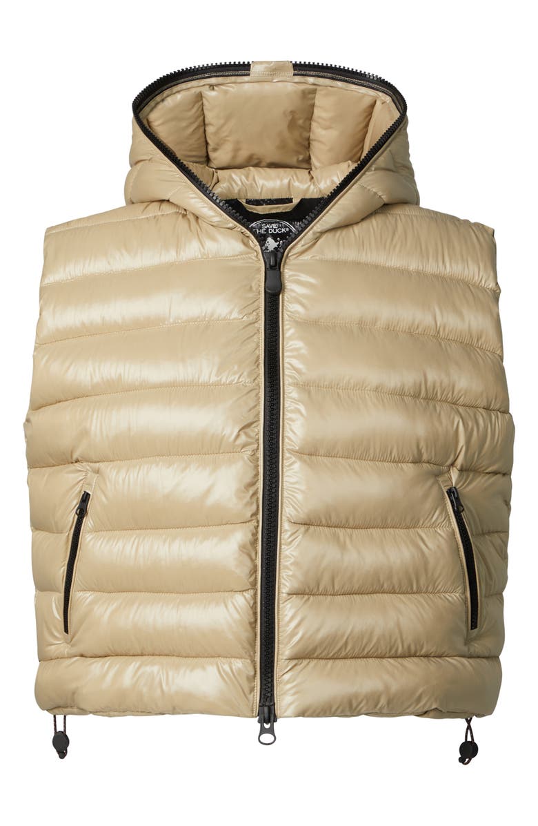 Save The Duck Romina Hooded Puffer Vest, Main, color, 