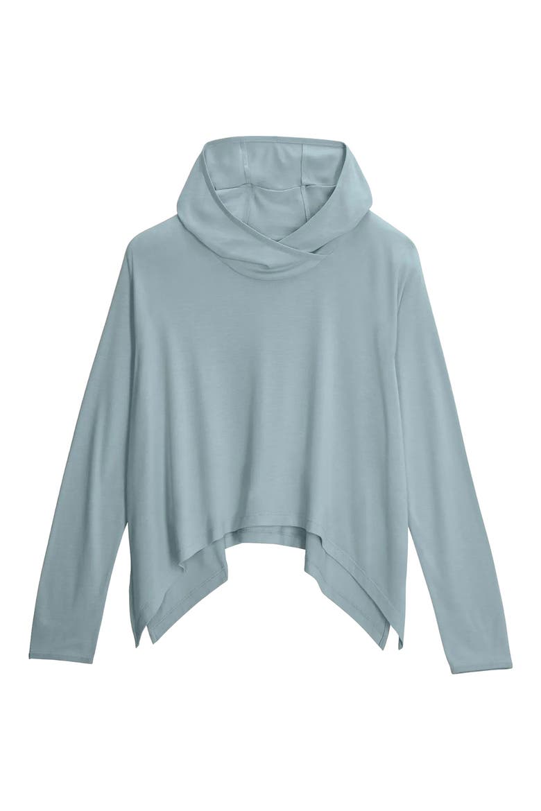 Lightweight Crop Hoodie, Alternate, color, OCEAN MIST
