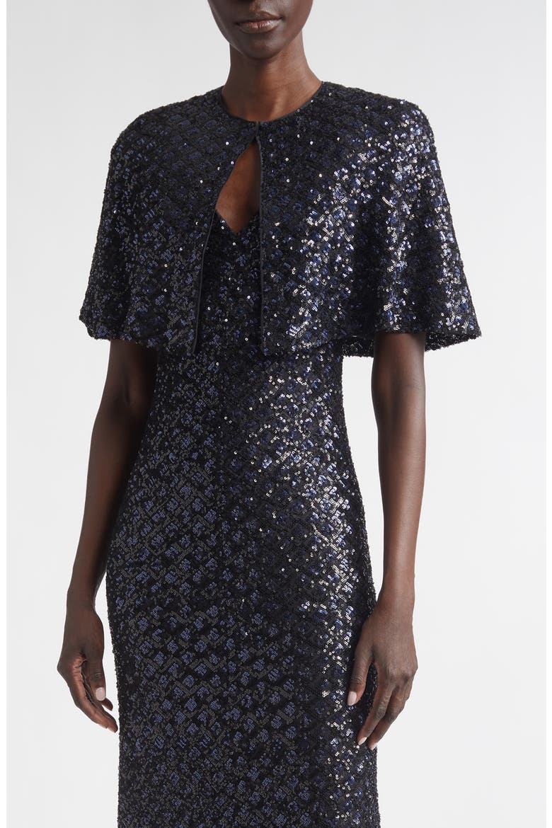 Sequin Bolero, Main, color, MIDNIGHT
