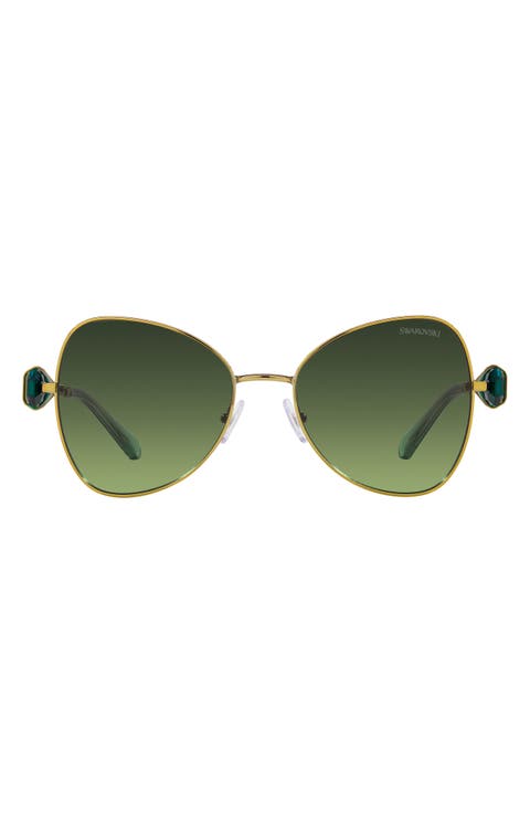 57mm Butterfly Sunglasses