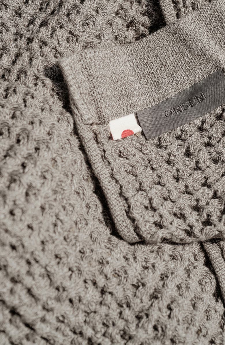 ONSEN Waffle Cotton Hand Towel, Alternate, color, 