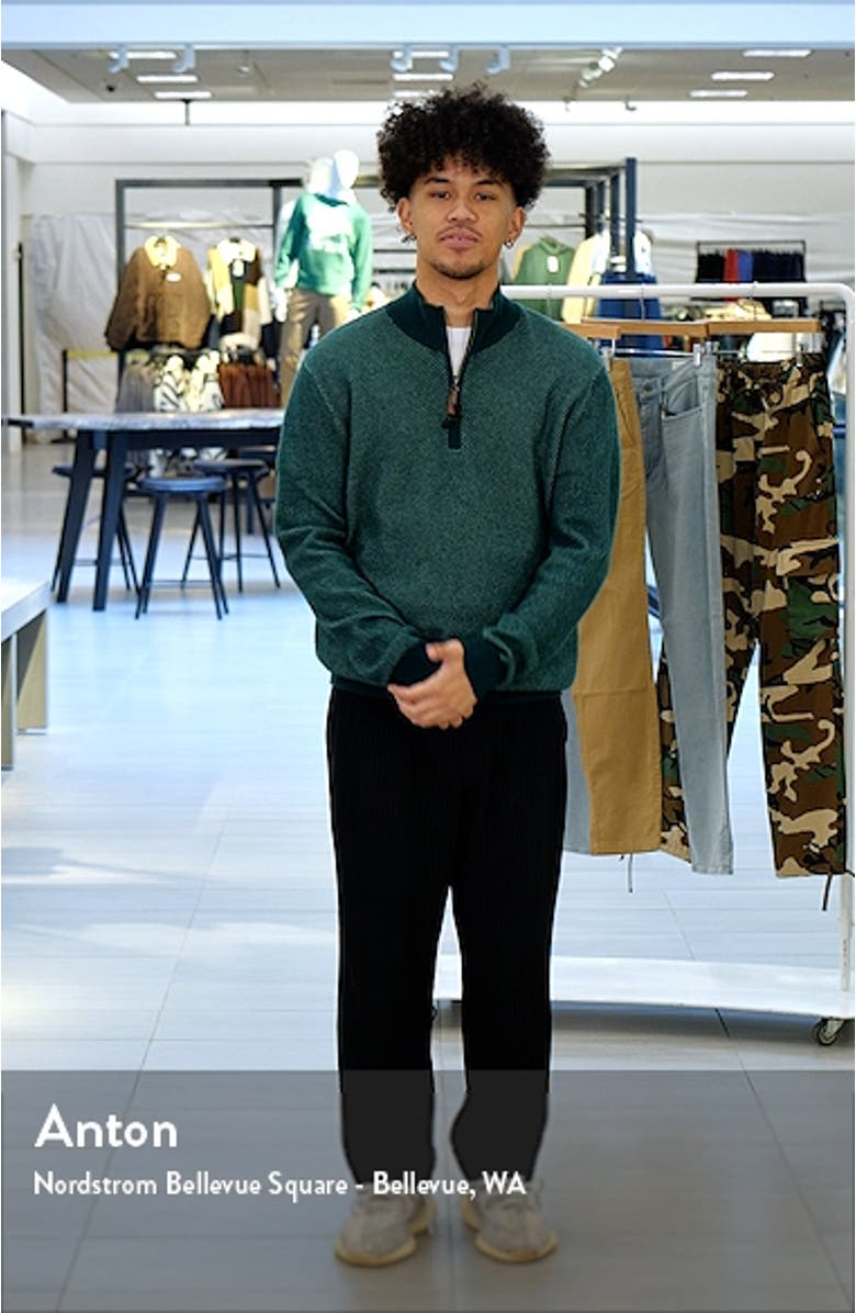 Merino Wool & Cashmere Bird's Eye Sweater, sales video thumbnail