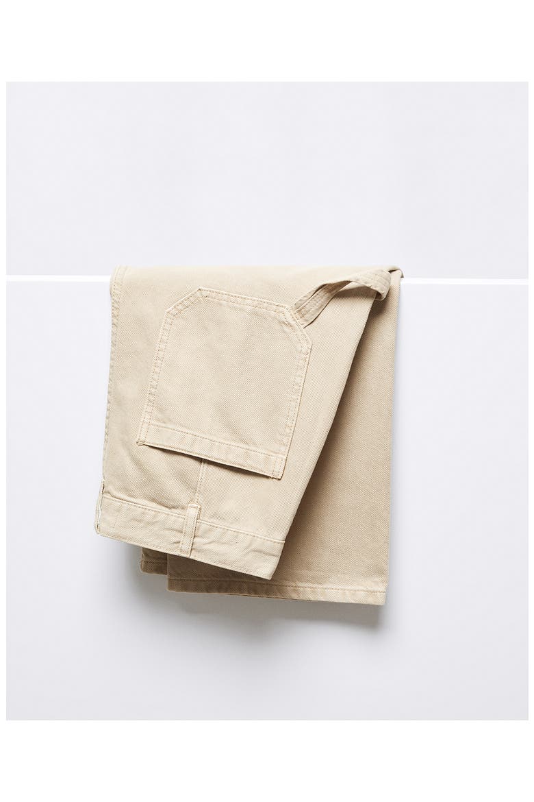 Straight Leg Carpenter Jeans, Alternate, color, SAND