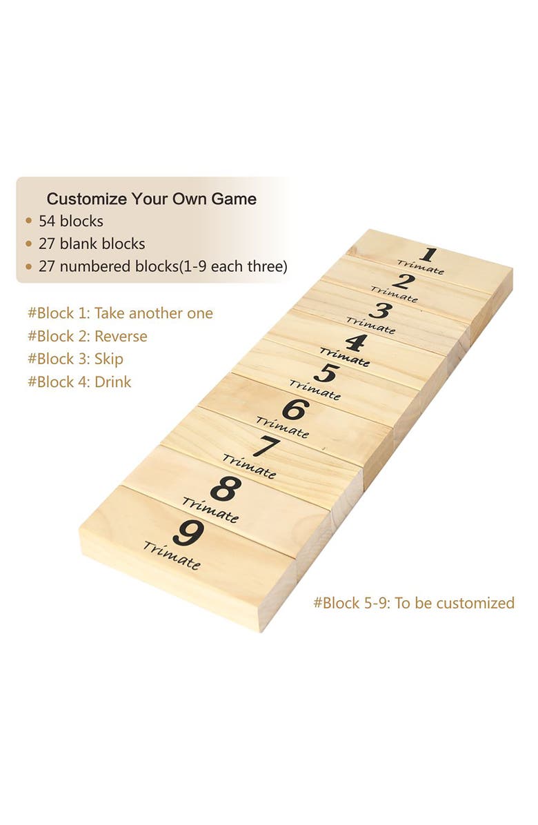 Trimate Tumbling Tower Giant 28", Alternate, color, Multicolored