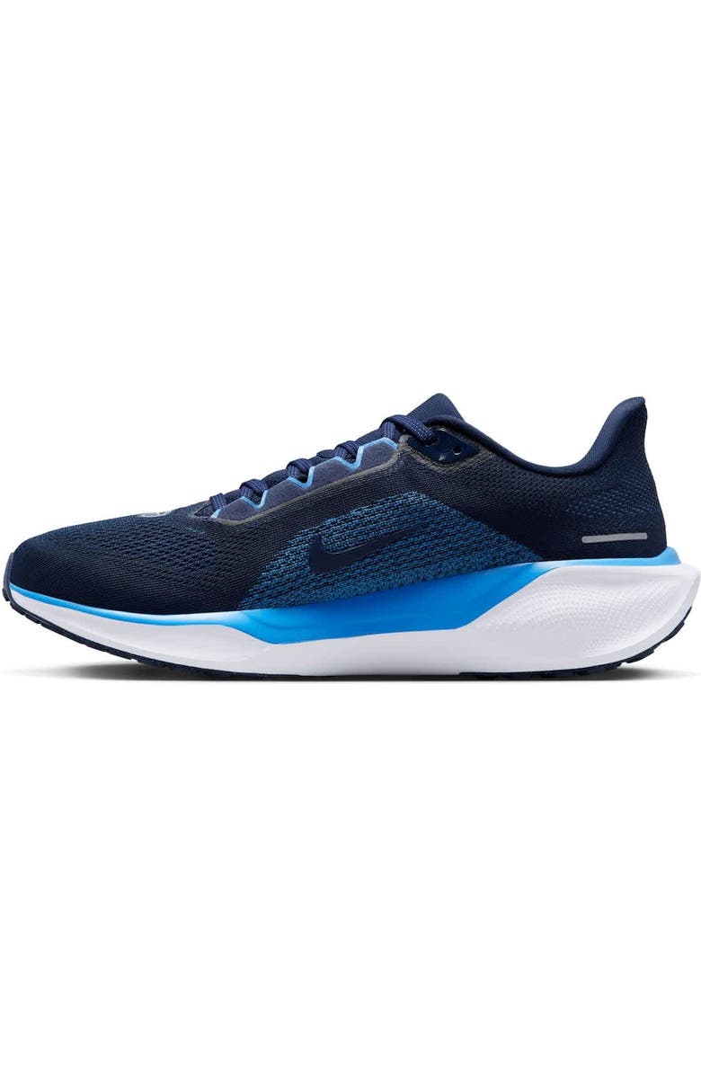 Nike Unisex Nike Navy Tennessee Titans Zoom Pegasus 41 Running Shoes, Alternate, color,