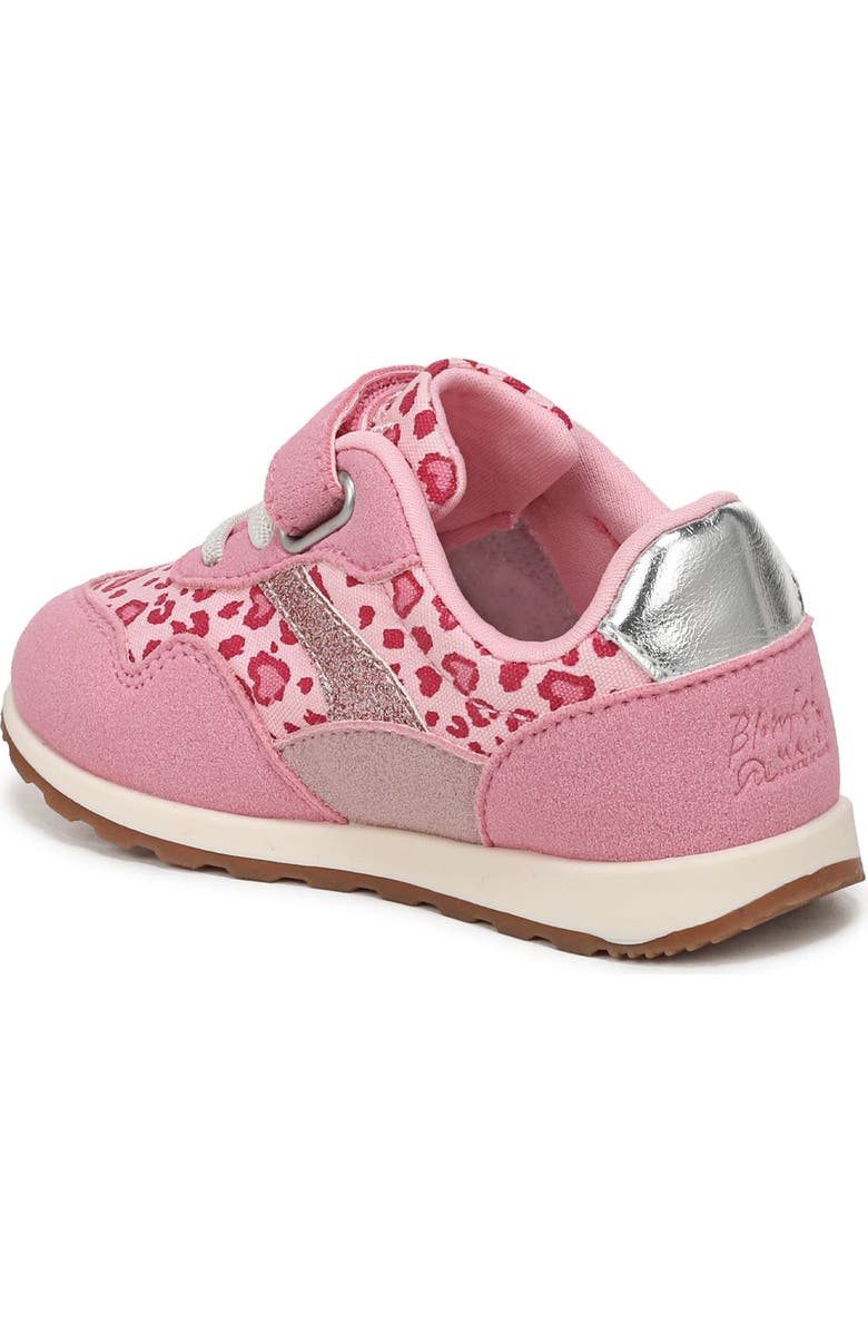 Blowfish Malibu Kids' Valley Sneaker, Alternate, color, Pink Leopard Print Faux Suede