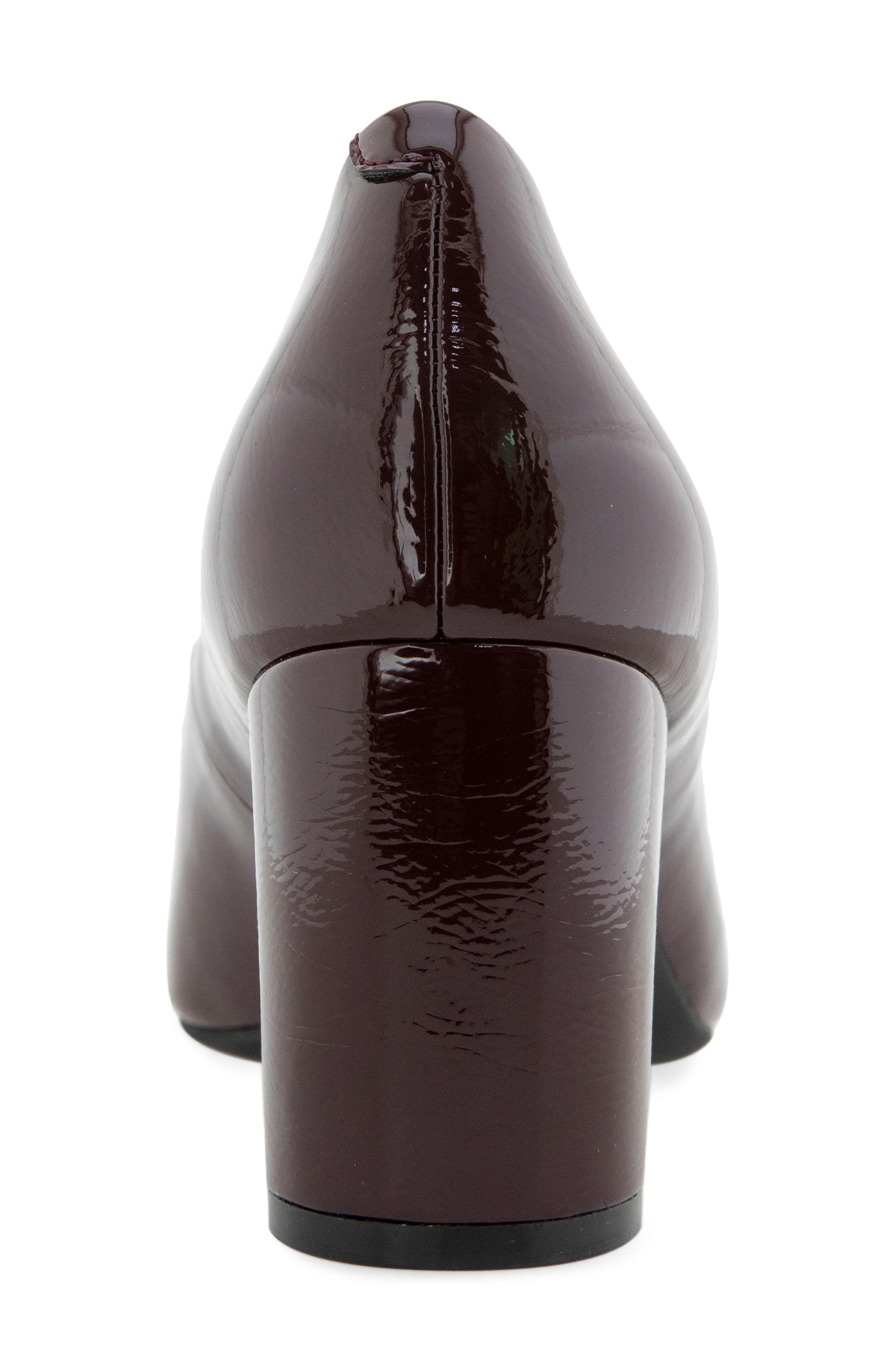 Betsy Pump, Alternate, color, MERLOT