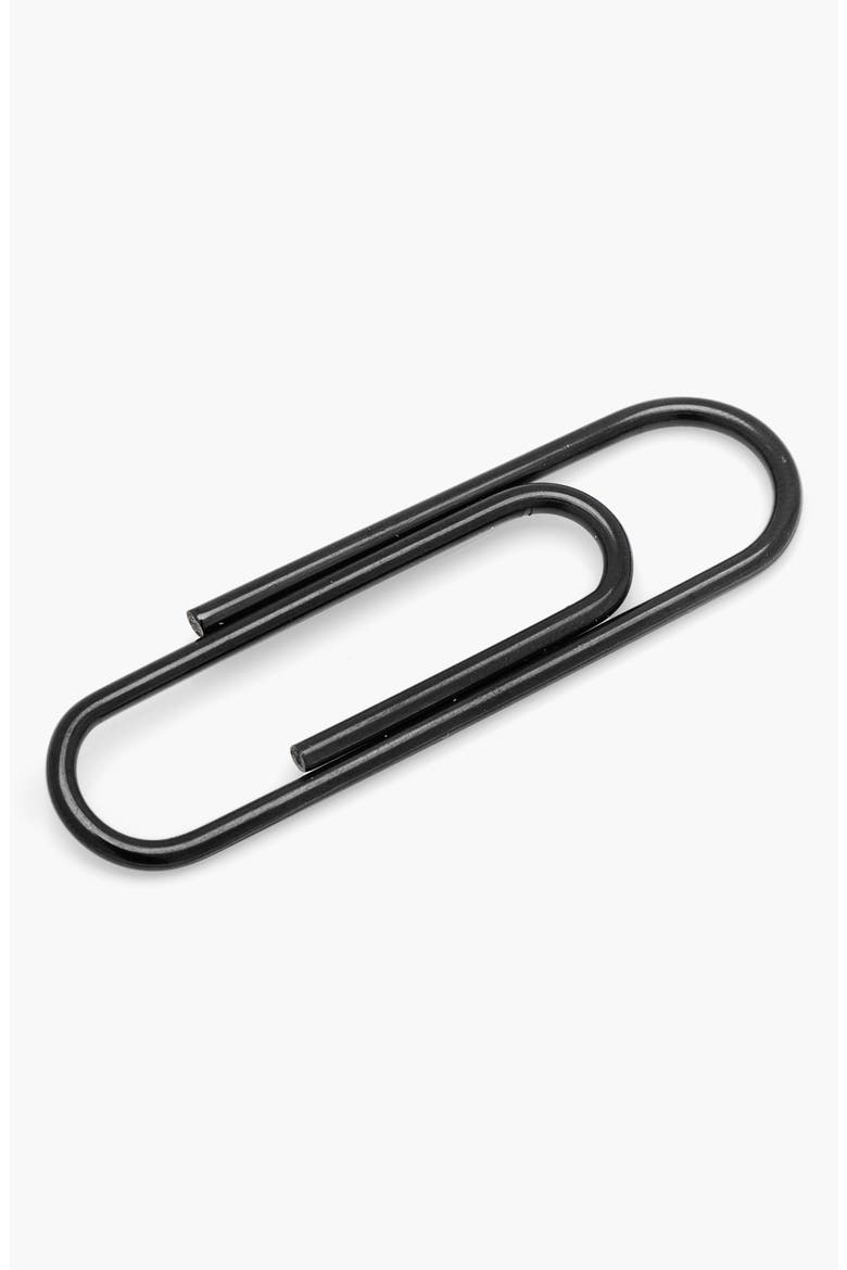 Ox and Bull Trading Co. Paper Clip Money Clip, Main, color, BLACK