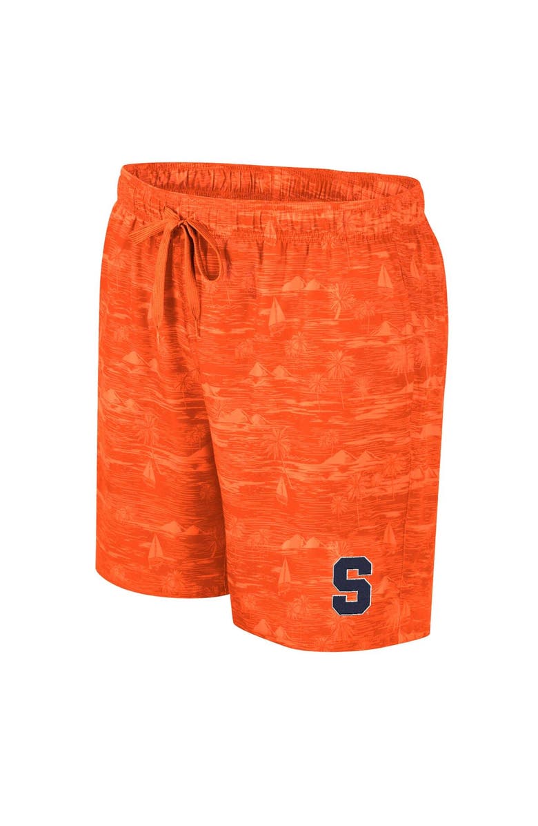 COLOSSEUM Men's Colosseum Orange Syracuse Orange Ozark Swim Shorts, Alternate, color, Orange
