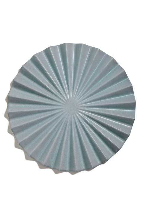 Pleated Starburst Stoneware Trivet