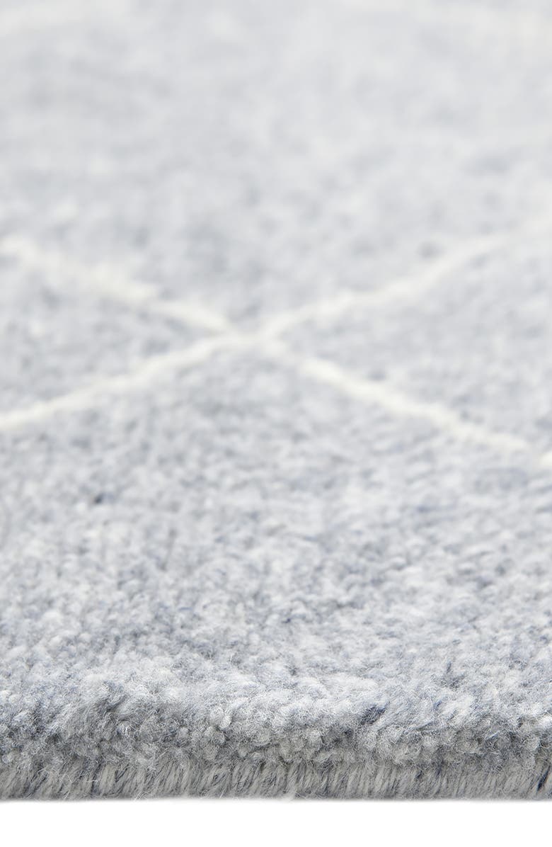 Solo Rugs Wallis Handmade Wool Blend Area Rug, Alternate, color, Grey