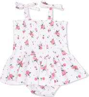 Angel Dear Rosette Smocked Bubble Romper