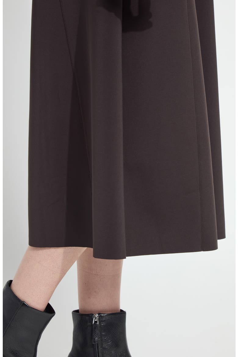 Maurelle Neoprene Seamed Dress, Alternate, color, DOUBLE ESPRESSO