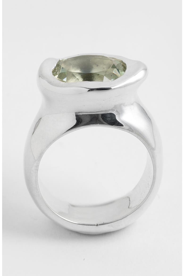 Grand Cubic Zirconia Ring, Alternate, color, STERLING SILVER