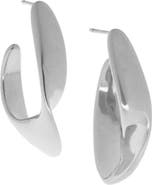 MARLYN SCHIFF Collette Wavy Hoop Earrings