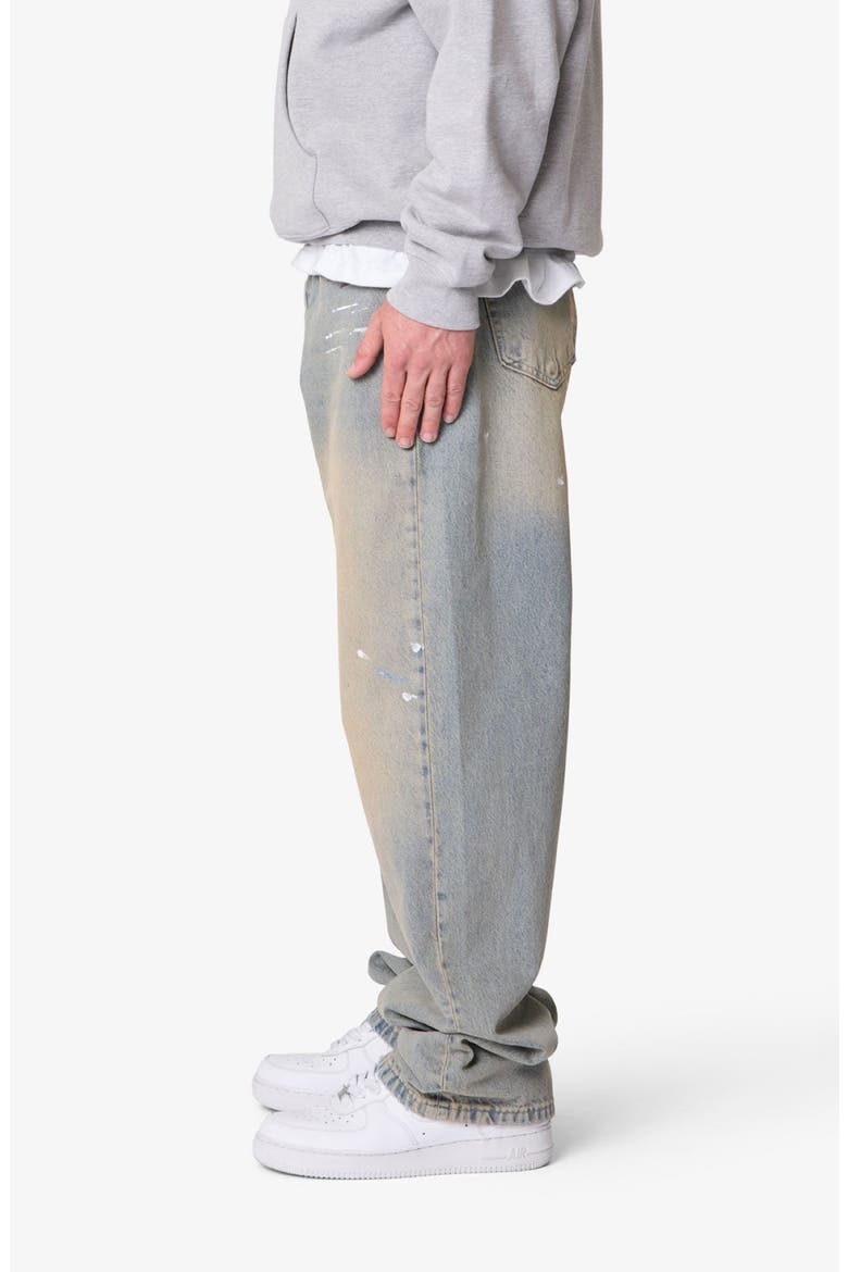 Ultra Baggy Painter Jeans, Alternate, color, LIGHT SAND WASHED BLUE