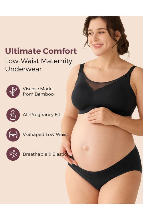 MOMCOZY MOMCOZY ASSORTED 2-PACK SEAMLESS MATERNITY/POSTPARTUM BRIEFS 