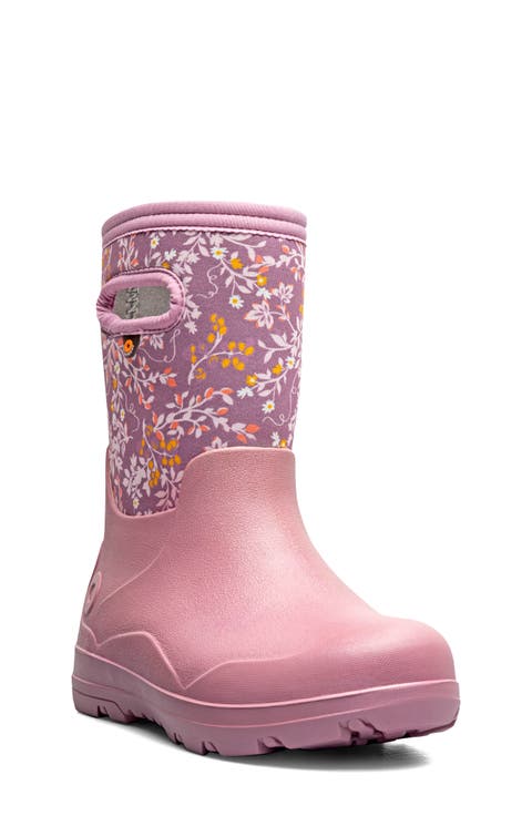 Kids' York Seamless Demure Floral Waterproof Rain Boot