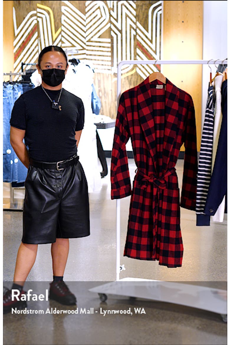 Scotch Plaid Flannel Robe video