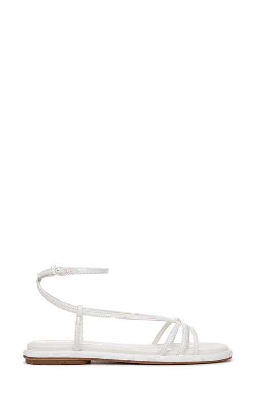 Circus Ny By Sam Edelman Olana Strappy Flat Sandals In Bright White