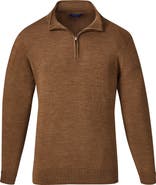David Donahue Quarter Zip Pullover