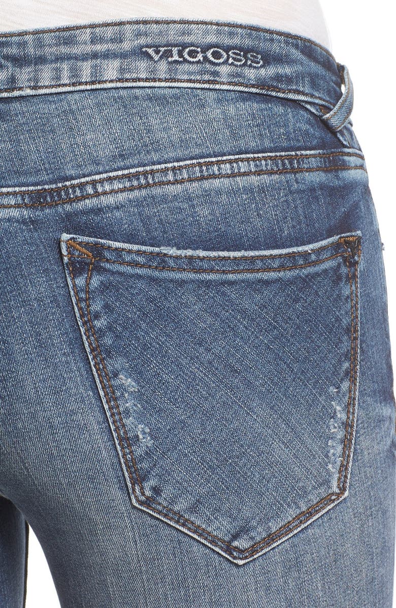Vigoss 'Thompson Tomboy' Ripped Boyfriend Jeans, Alternate, color, 
