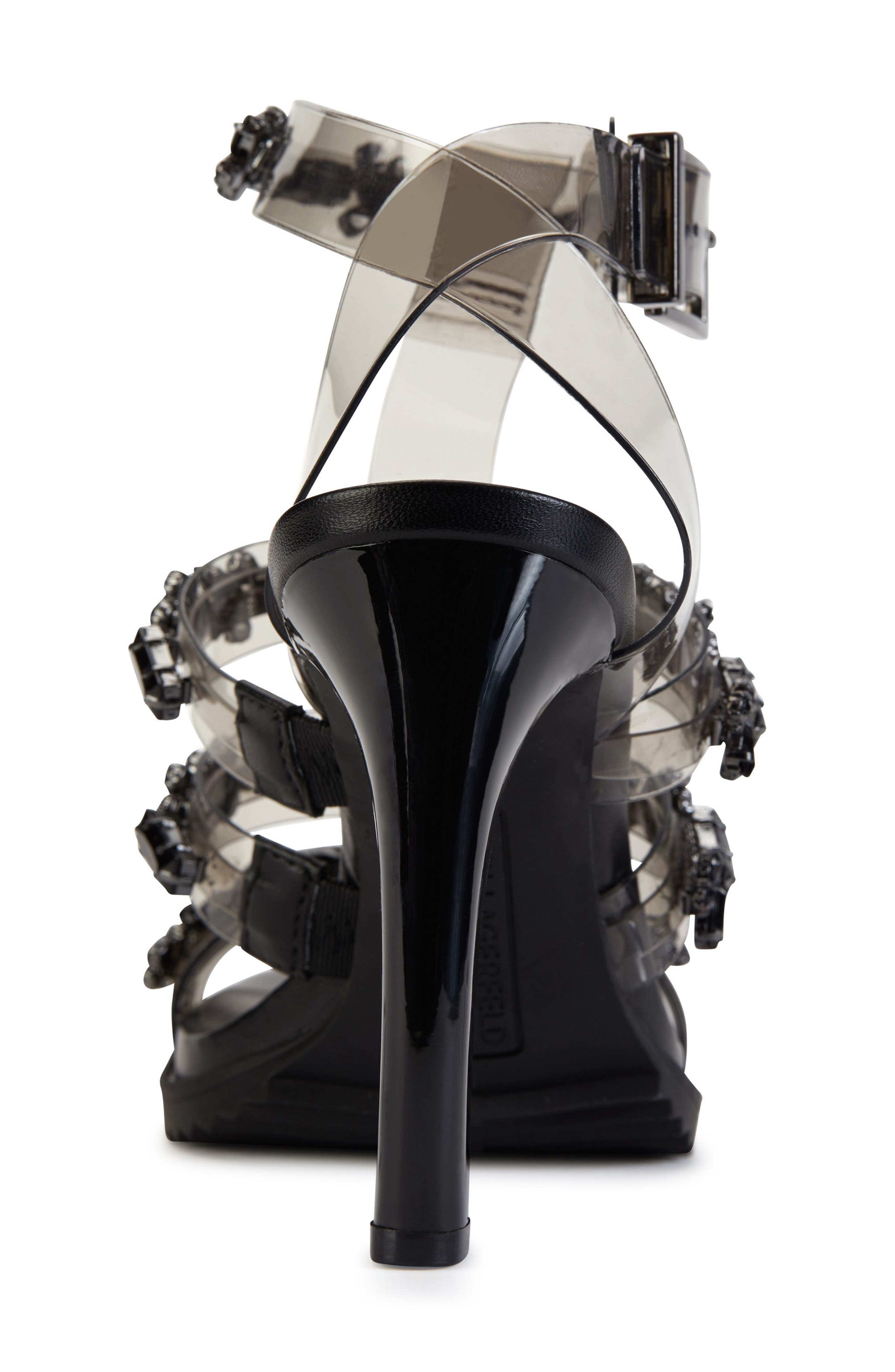 KARL LAGERFELD PARIS Bristol Embellished Sandal, Alternate, color, 