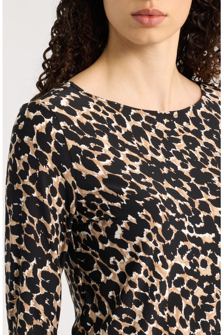 Print Asymmetric Top, Alternate, color, VICUNA MULTI