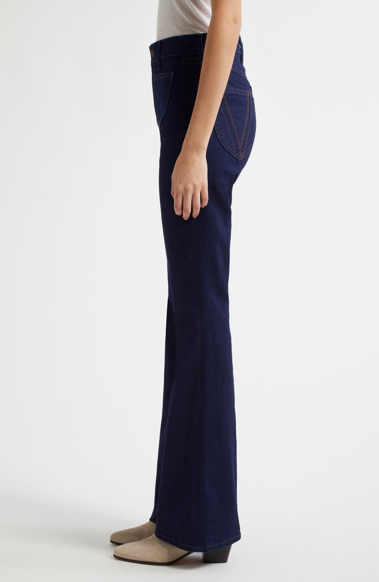 Beverly High Waist Skinny Flare Leg Jeans