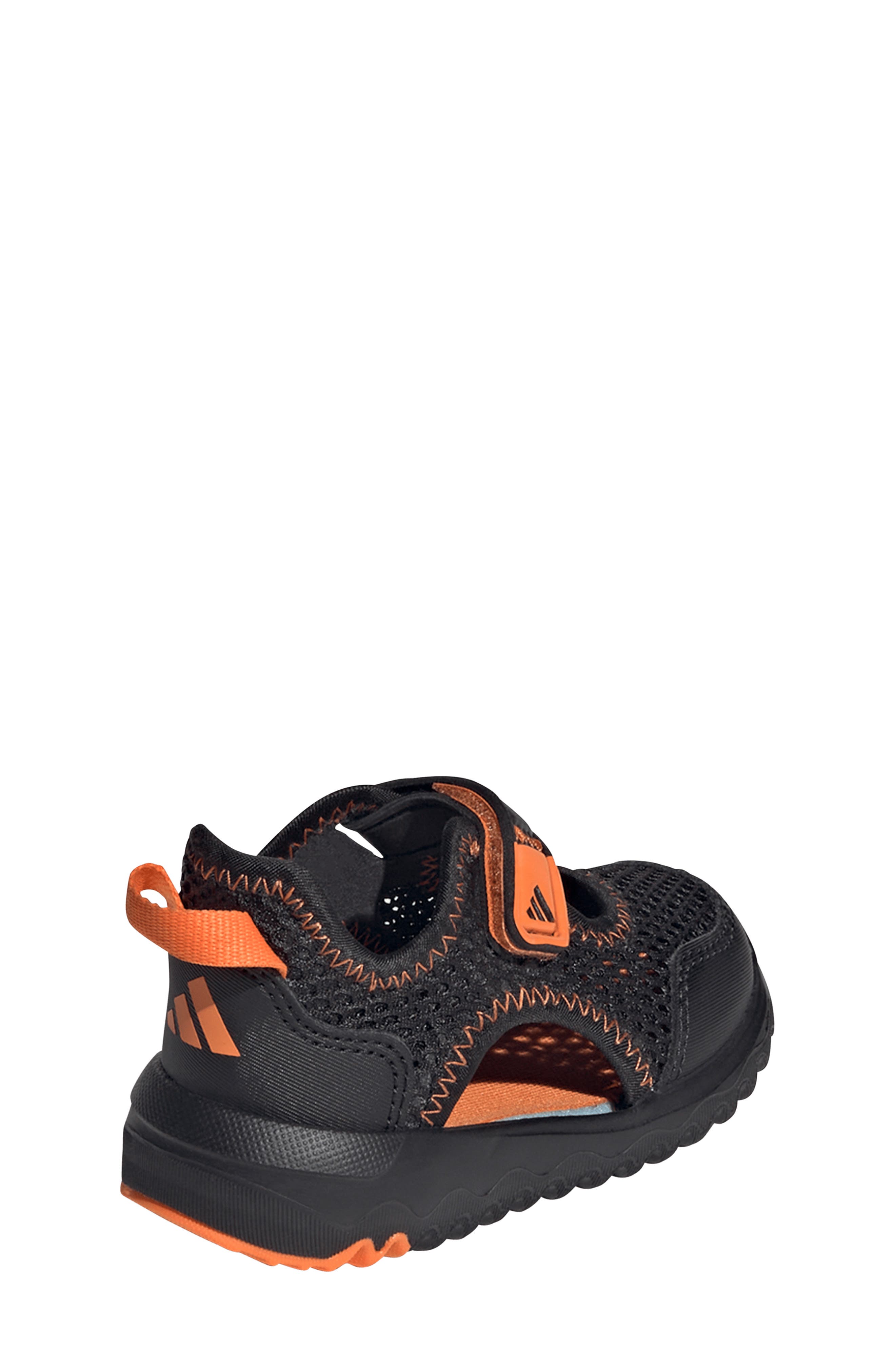 adidas Kids' Summerflex Sandal, Alternate, color, Core Black/ Pure Orange