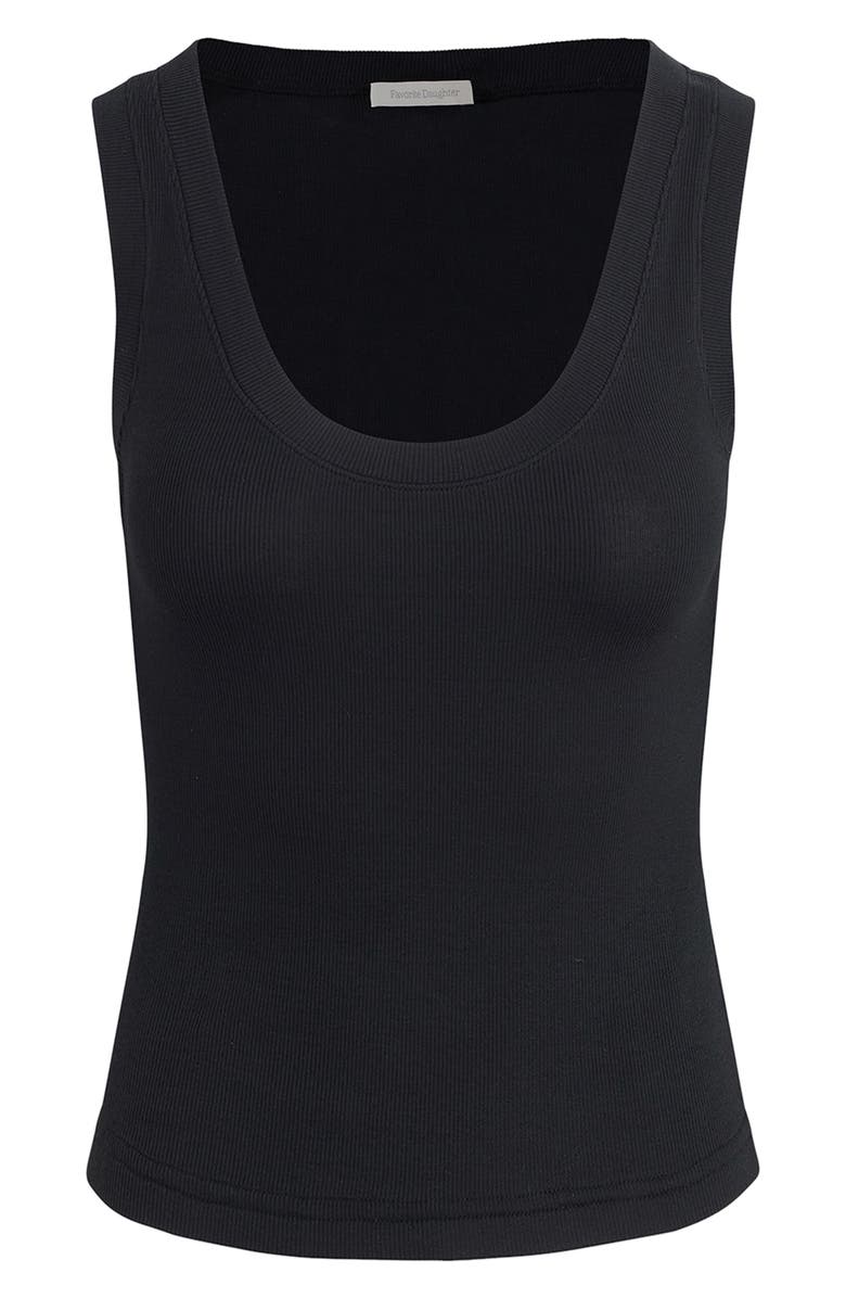Favorite Daughter The Rib Tank, Main, color, Black