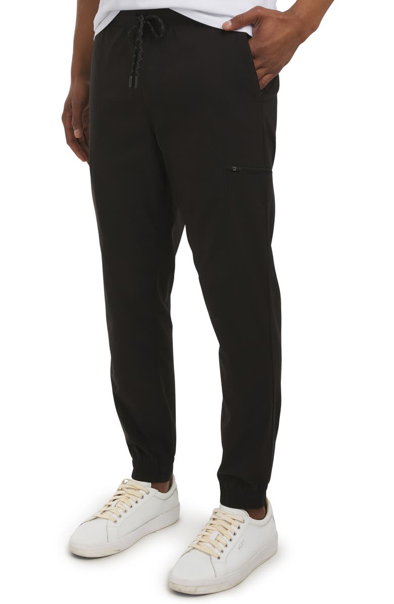 DKNY SPORTSWEAR Marius Cargo Joggers, Alternate, color, Black