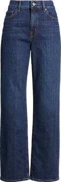 Nordstrom High Waist Straight Leg Jeans