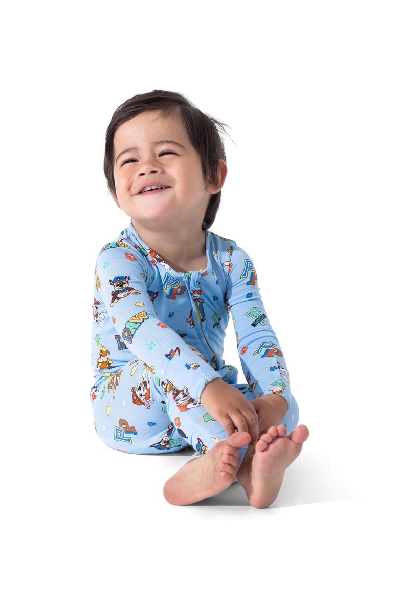 Baby PAW Patrol Varsity Blue Convertible Footie, Alternate, color, PAW Patrol: Varsity Blue